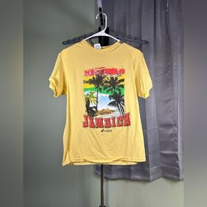 Delta Yellow Jamaica Graphic Tee